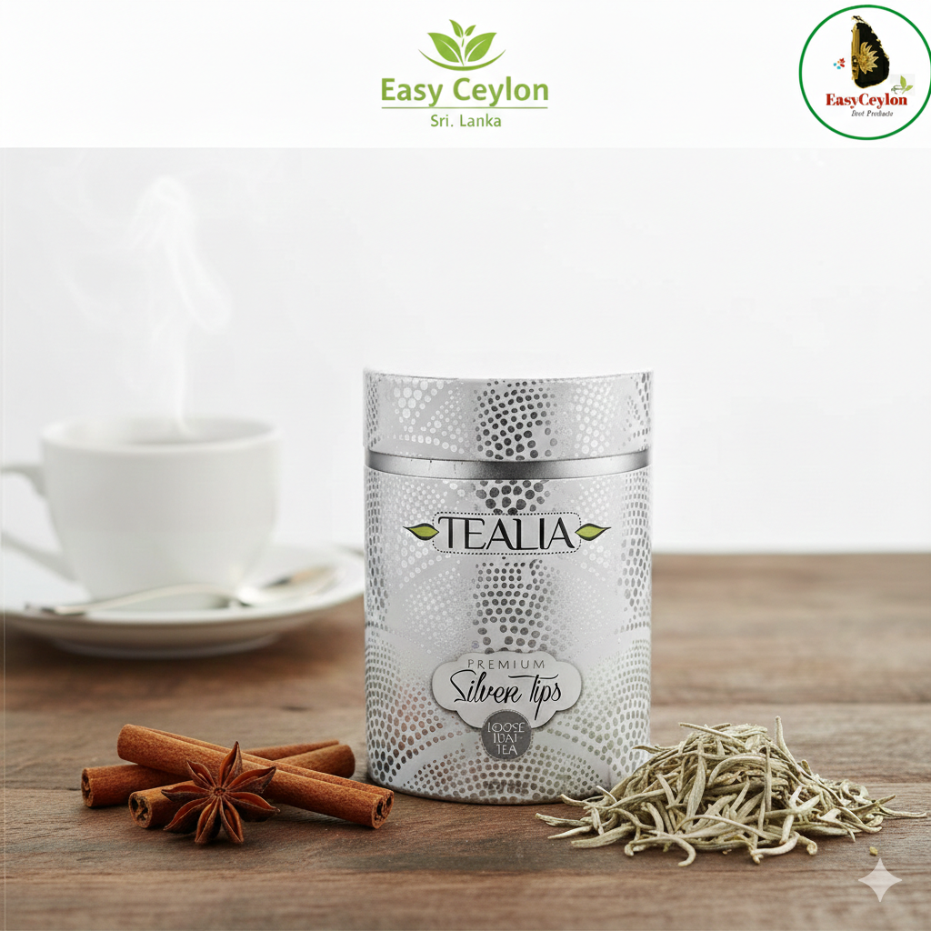 Premium Silver Tips (50g) – The World’s Rarest White Tea